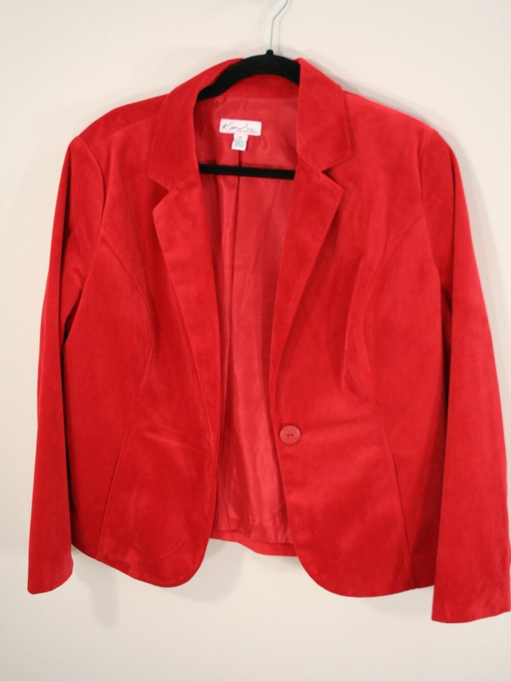 Kim Rogers Womens Dress Jacket, Red & Size 10P